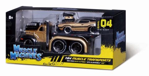 Neco May-11532 Muscle Machines Taşıyıcı Ve Araç Set 1-64 Asorti