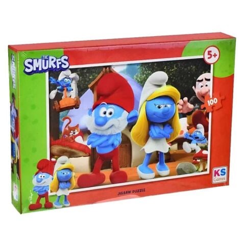 Ks Games Smr-714 Smurf Puzzle 100 Parça