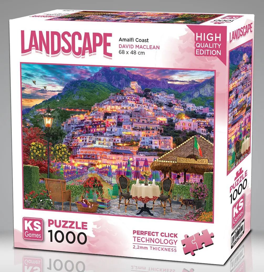 Ks Games 20772 Puzzle 1000 Amalfi Coast