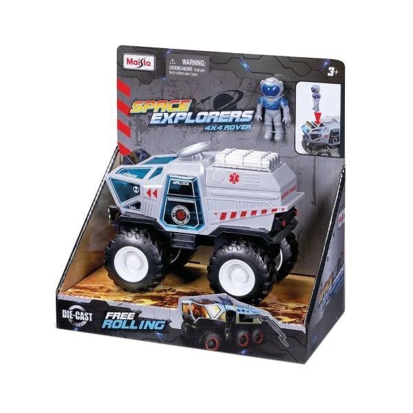 Neco May-21251 Space Explorers 4X4 Rover Uzay Aracı Ve Figür