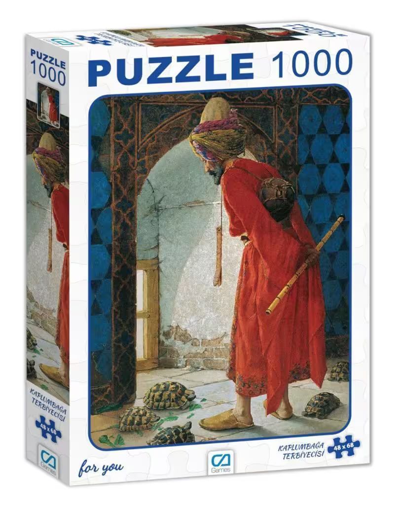 Ca Games Ca.7006 Puzzle 1000 Parça Kaplumbağa Terbiyecisi