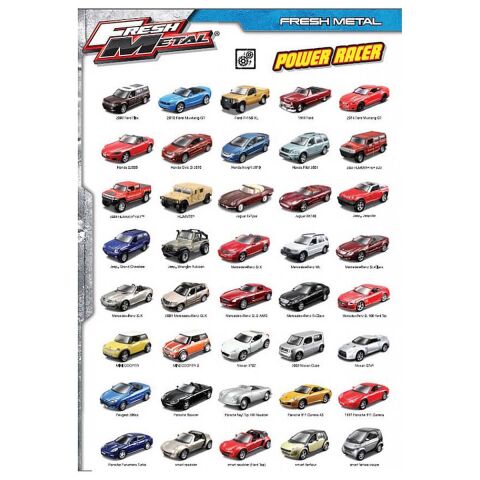 Neco May-25001 Fresh Metal Power Racer 11,5 Cm Araçlar