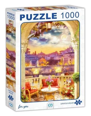 Ca Games Ca.7021 Puzzle 1000 Parça Sarayda Akşam