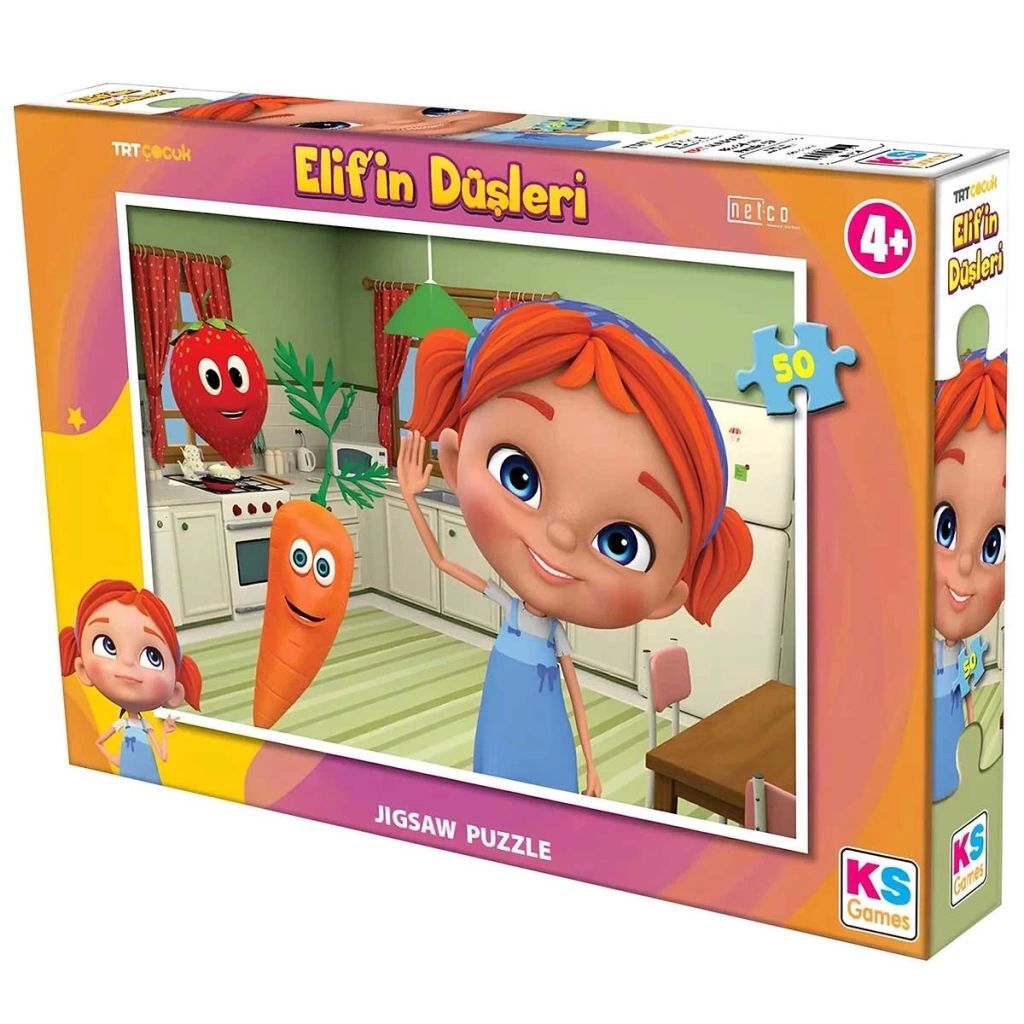 Ks Games Ed 709 Elifin Düşleri Puzzle 50