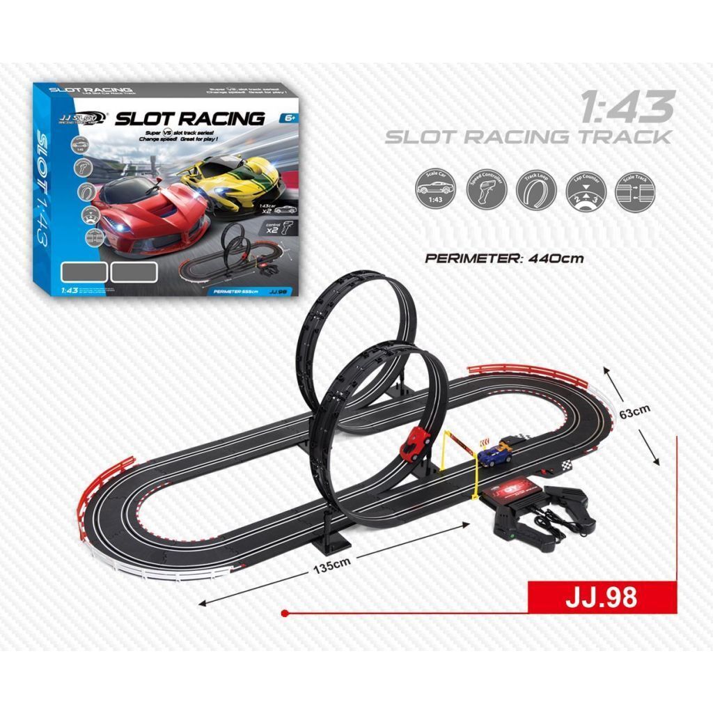 Vardem Jj.98-1 Pillı 2 Araçlı Yarıs Setı 1:43 (555Cm)