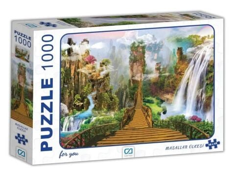 Ca Games Ca.7025 Puzzle 1000 Parça Masallar Ülkesi