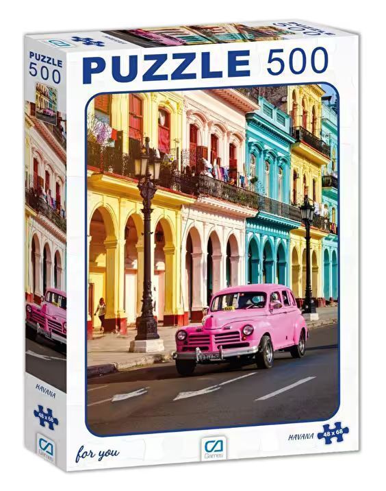 Ca Games Ca.7503 Puzzle 500 Parça Havana