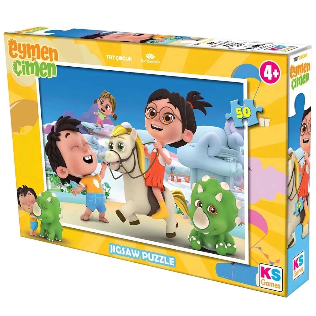 Ks Games Eç 709 Eymen İle Çimen 50 Parça