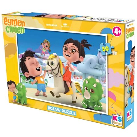 Ks Games Eç 709 Eymen İle Çimen 50 Parça
