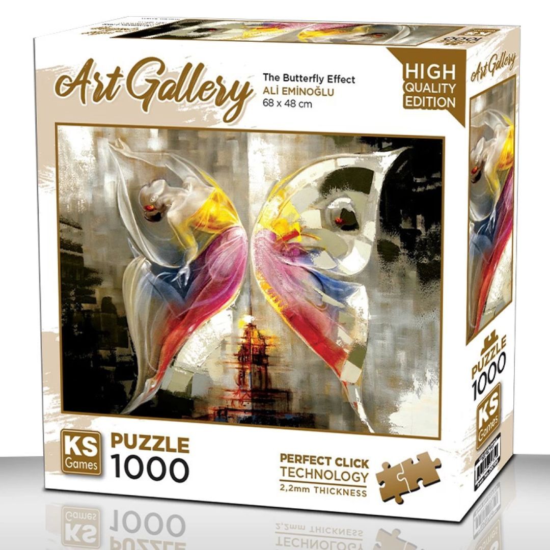 Ks Games 20780 Puzzle 1000 Kelebek Etkisi