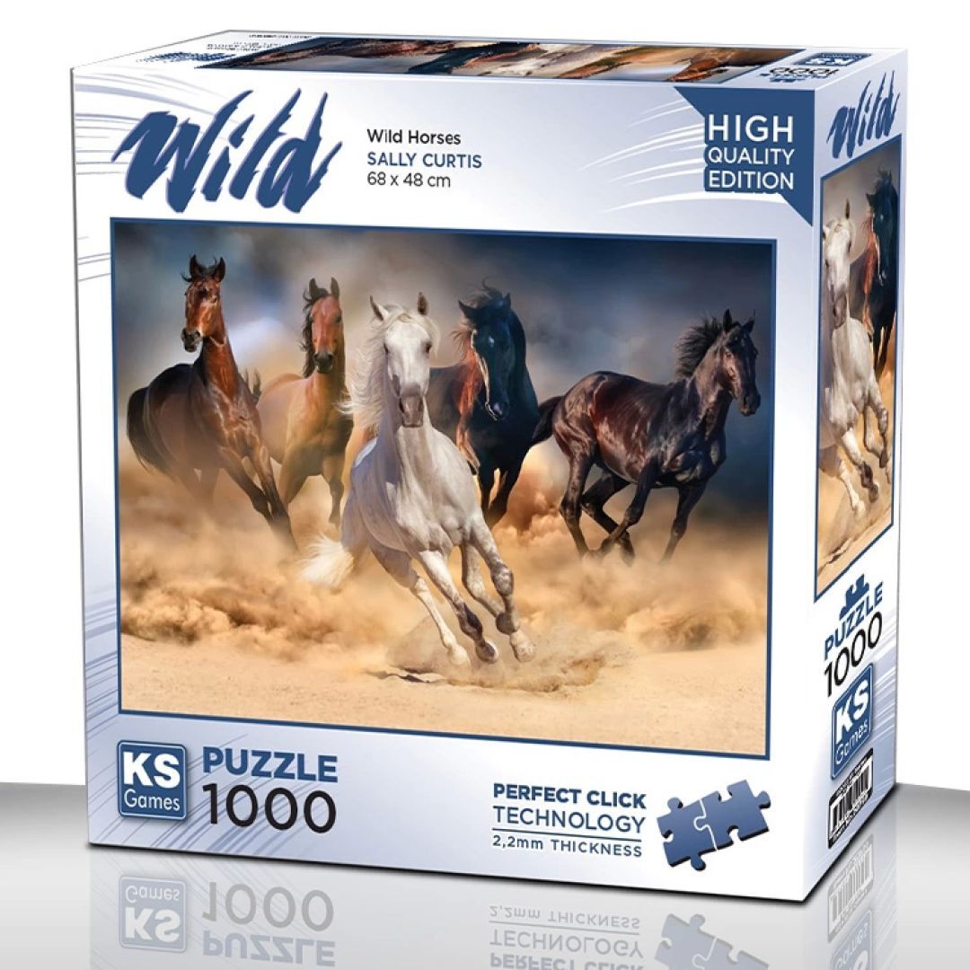 Ks Games 2076 Puzzle 1000 Wild Horses