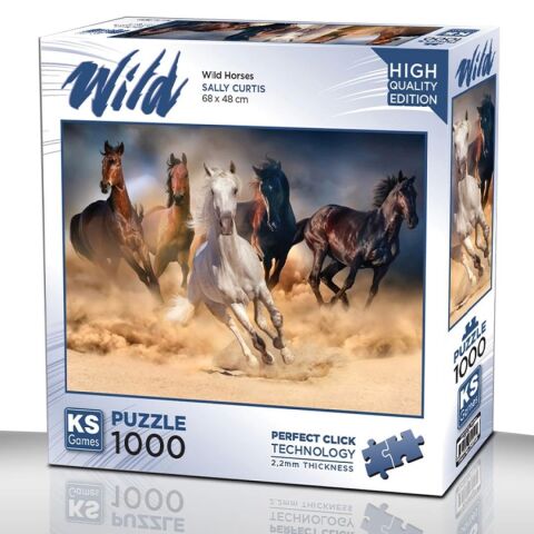 Ks Games 2076 Puzzle 1000 Wild Horses