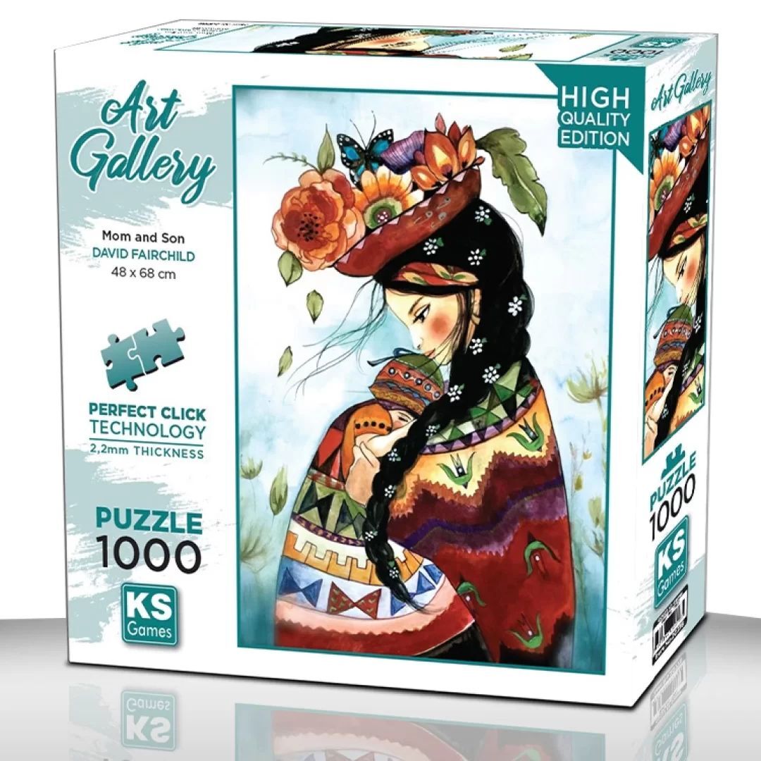 Ks Games 20778 1000 Puzzle Mom And Son
