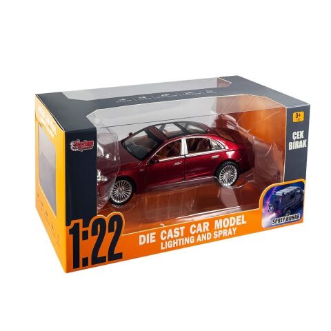 Vardem Hcl-513 Kutulu Çek Bırak 1:22 Sesli Ve Işıklı Buharlı Mrs Metal Araba