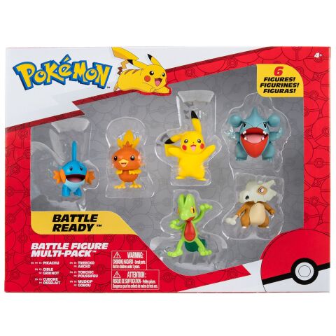 Neco Pok-Pkw2469-D Pokemon Battle 6'Lı Figür Seti