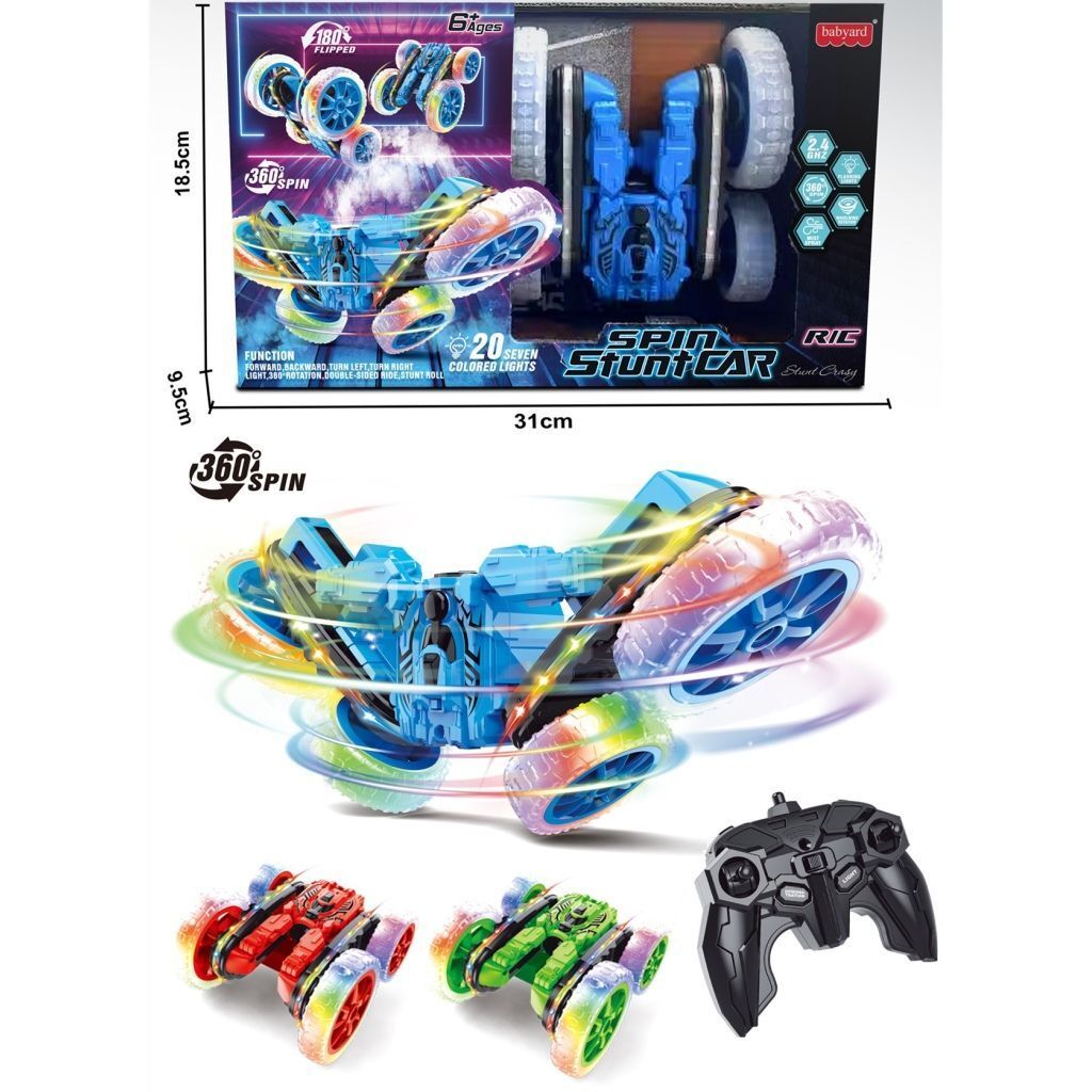 Vardem Hg4-45 U/K Full Fonksiyon Şarjlı Işıklı, Buharlı Spin 360 Stunt Araba