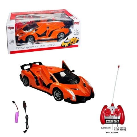 Vardem Rg-1383-9A-11A U/K Full Fonksiyon Şarjlı 1:18 Wild Sport Kapıları Açılan Araba