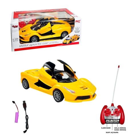 Vardem Rg-1383-9A-11A U/K Full Fonksiyon Şarjlı 1:18 Wild Sport Kapıları Açılan Araba