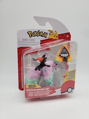 Neco Pok-95155-K Pokemon Battle 3'Lü Figür Seti Seri 14 Asorti