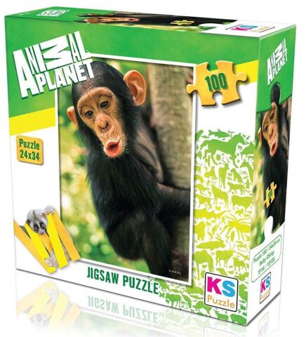 Ks Games 79502 Animal Puzzle 100Prç Hayvanlar Alemi