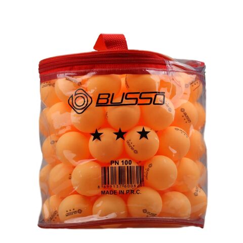 Busso Pn100 Pınpon Topu 40Mm Turuncu 100Lü*20