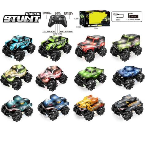 Vardem Syr-666-842Ca-3-4-5-6-7Ca U/K Full Fonksiyon Şarjlı 2.4G Stunt 4X4 Işıklı Araba