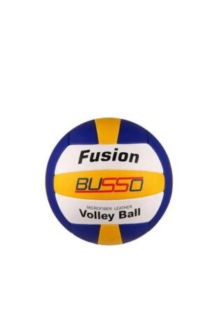 Busso Fusıon Voleybol Topu (El Dikişli) No:5 Mavi-Kırmızı *35