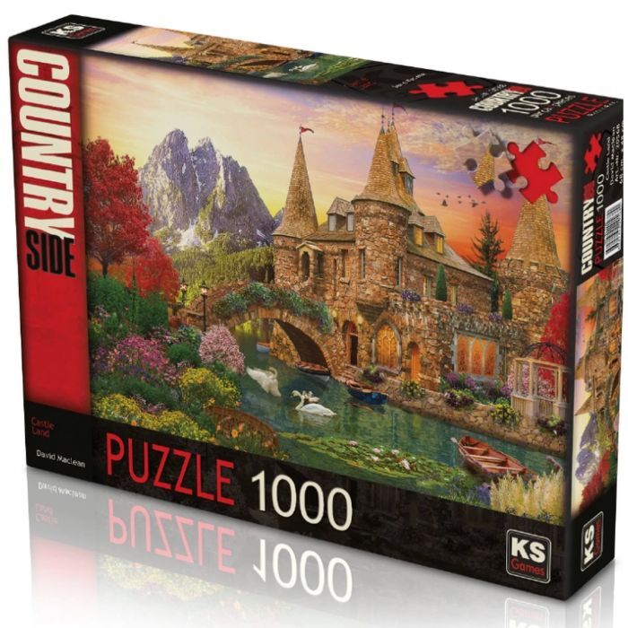 Ks Games 20779 Puzzle 1000 Castle Land
