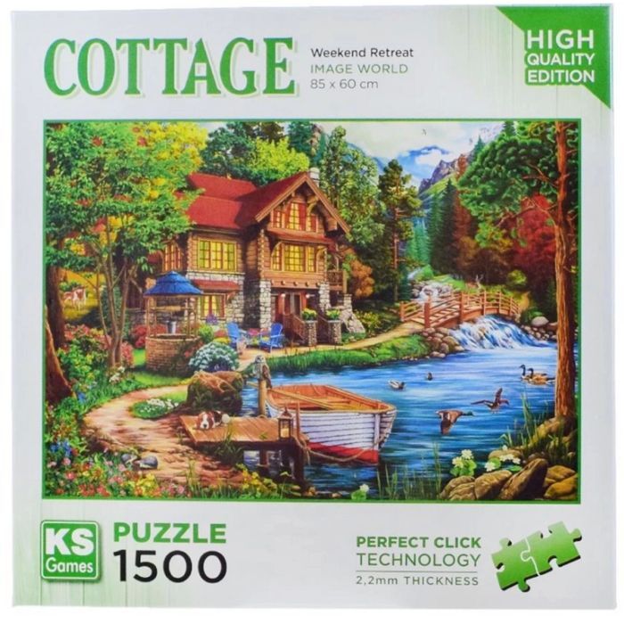 Ks Games 22041 Puzzle 1500 Weekend Retreat
