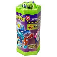 Neco Sıl-88694 Biopod Zombies İkili Dinozor Robot 8'Li Display-Asorti