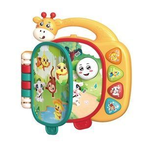 Vardem Jlg-855-162A Kutulu Işıklı Ve Müzikli Zürafa Kitap Bebek Piyanosu