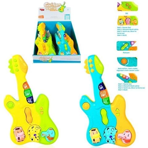 Vardem Jlg-855-36A Işıklı Ve Müzikli Gitar Bebek Piyanosu