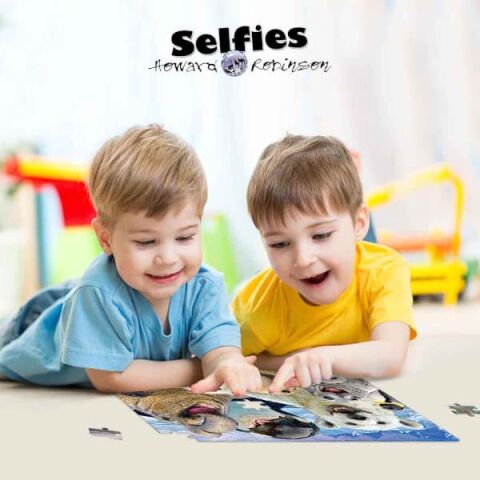 Neco Prm-10375 Prime 3D-Kutup Hayvanları Selfie-500 Parça Yetişkin Puzzle
