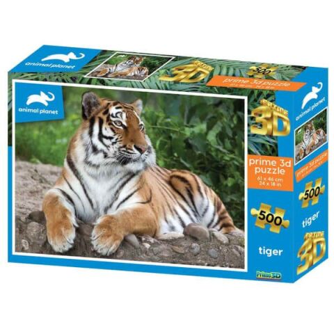 Neco Prm-10389 Prime 3D-Kaplan-500 Parça Yetişkin Puzzle