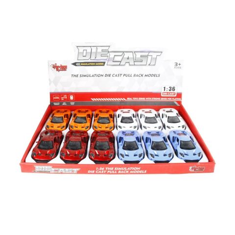 Vardem Sr-1310-11-12-13 Çek Bırak Işıklı Ve Müzkli1:36 Spor Araba