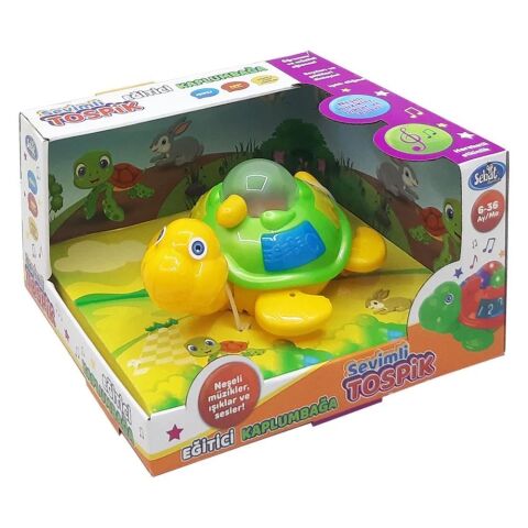 Sebat Sb2044 Pilli Işıklı Çarp Dön Kaplumbaga *48