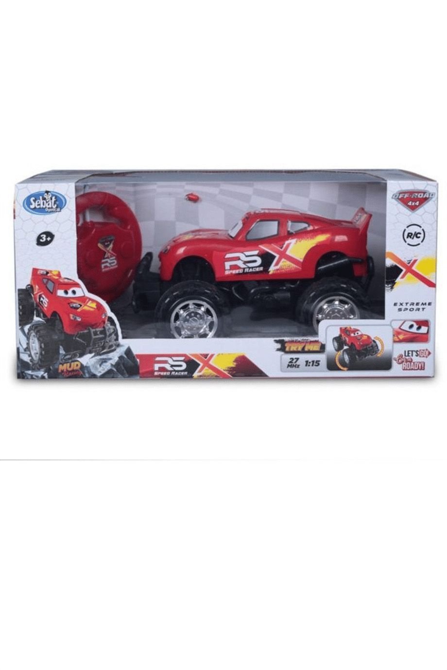 Sebat Sb2046 1:15 2 Fonksiyon Mcqueen Jeep *18