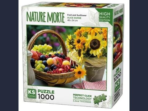 Ks Games 120775 Puzzle 1000 Fruit And Sunflower