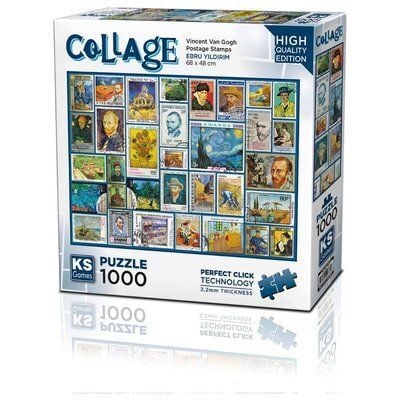Ks Games 20760 Puzzle 1000 Pullar Postage Stamps