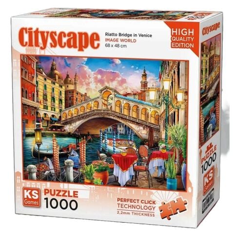 Ks Games 20757 Puzzle 1000 Riatto Bridge İn Venice