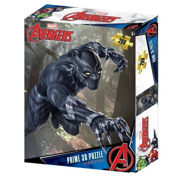 Neco Prm-33062 Prime 3D-Wakanda Forever-200 Parça Puzzle