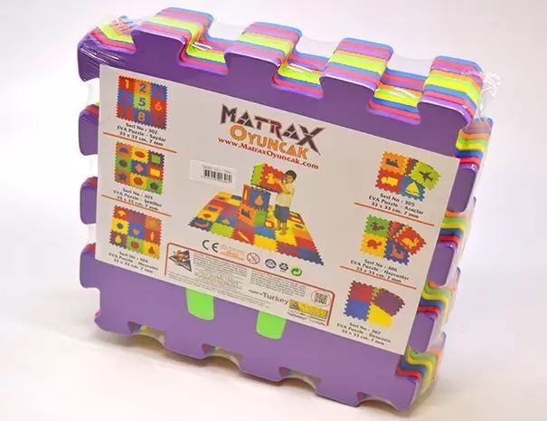 Matrax309 Eva Puzzle33X33Cmx7Mm Hayvanlarpembe *12