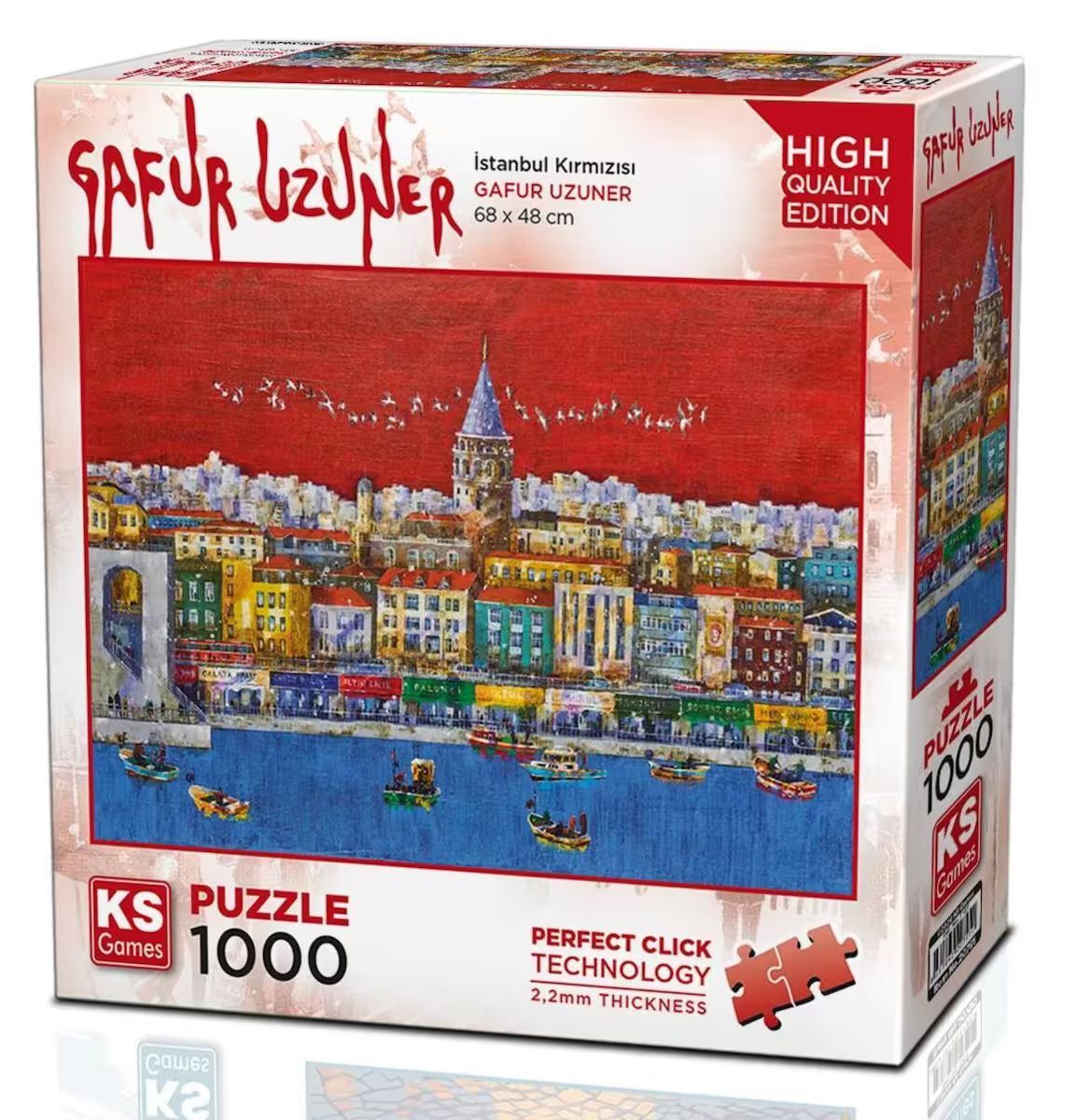 Ks Games 20791 Puzzle 1000 İstanbul Kırmızısı