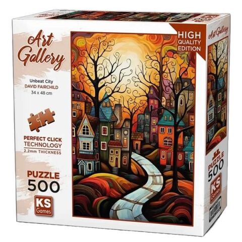 Ks Games 20076 Puzzle 500 Houses
