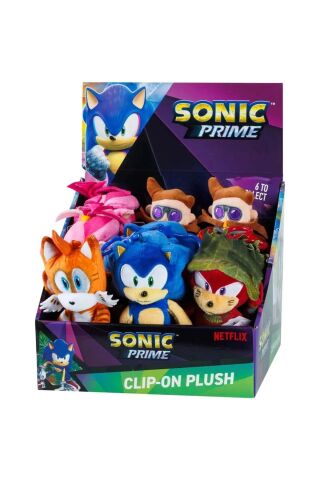 Neco Pmı-Son7004 Sonic Askılı Pelüş Figür Asorti
