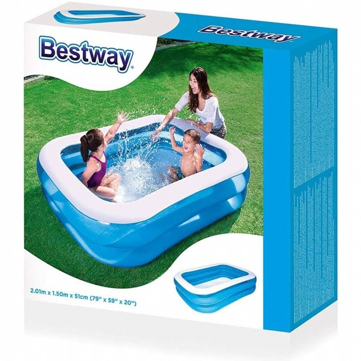 Bestway Bw54005 Havuz 201*150*51Cm Byk Dikdörtgen *3