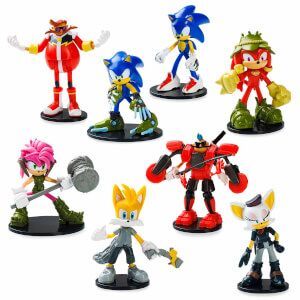 Neco Pmı-Son6080 Sonic Aksiyon Figürleri 8'Li Deluxe Set