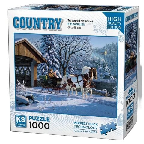 Ks Games 20800 Puzzle 1000 Treadured Memories