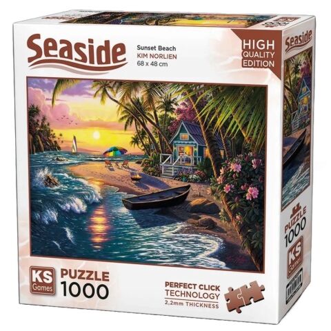 Ks Games 20798 Puzzle 1000 Sunset Beach