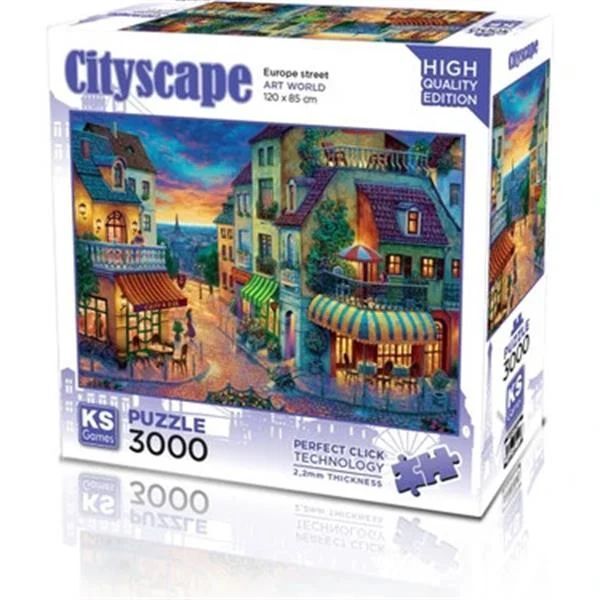 Ks Games 23021 Puzzle 3000 Auropa Street